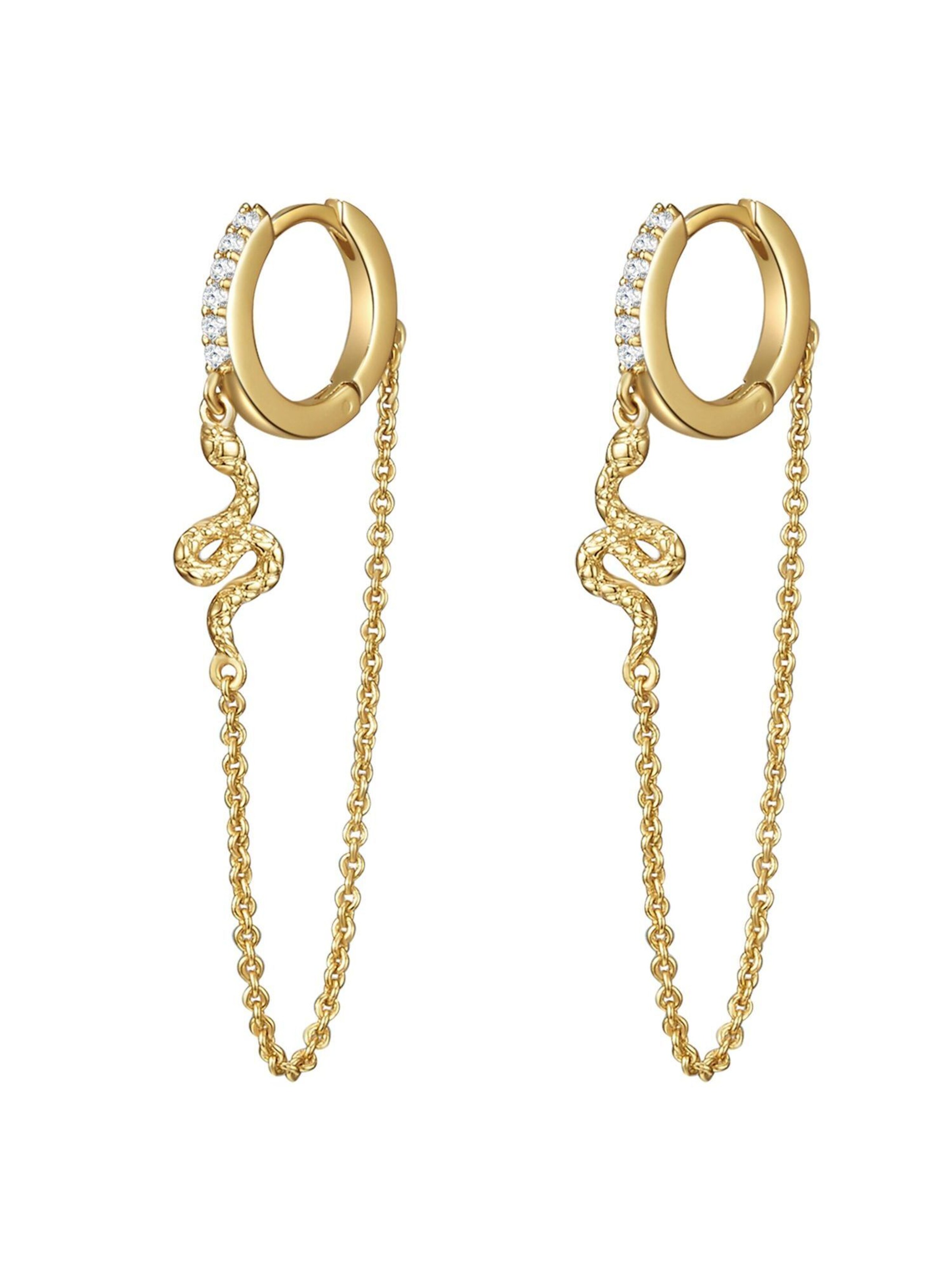 Glanzstücke München Ohrringe in Gold: Vorderseite