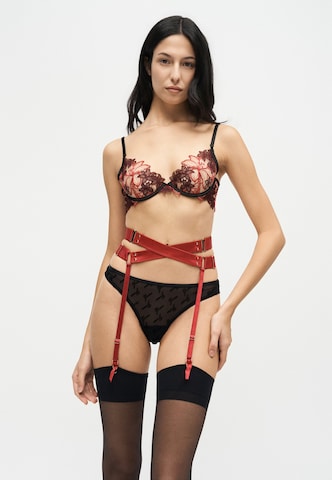 Hunkemöller Strumpfhalter in Pink: Vorderseite