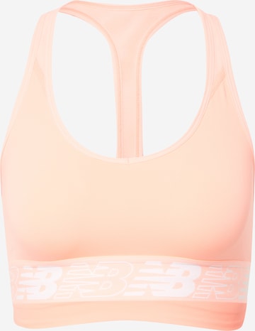 Soutien-gorge de sport 'PACE' new balance en beige : devant