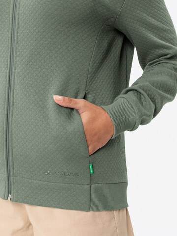 VAUDE Sportsweatjacke 'Redmont II' in Grün