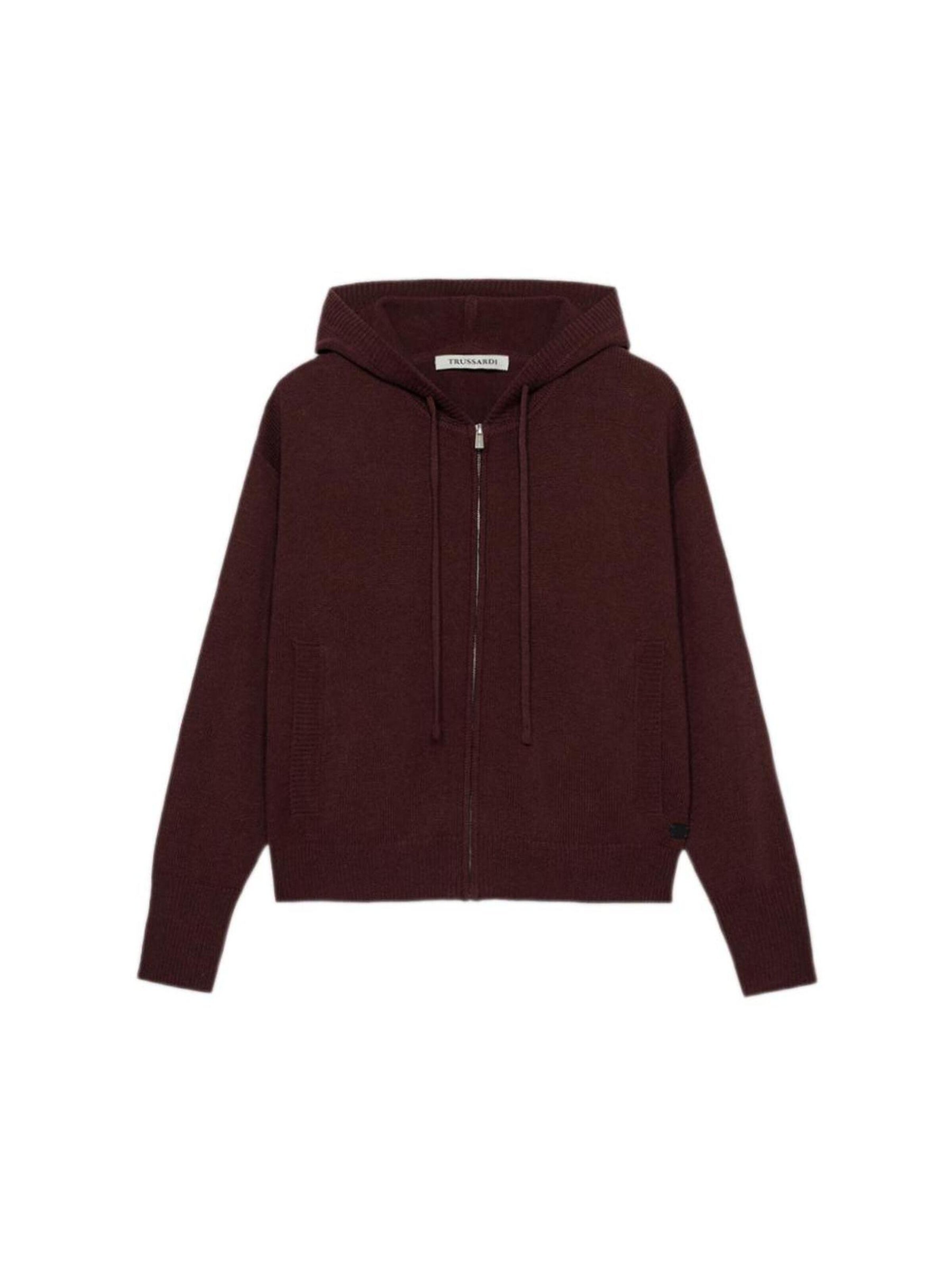 Trussardi Knit cardigan in XXS in Dark brown, Item view