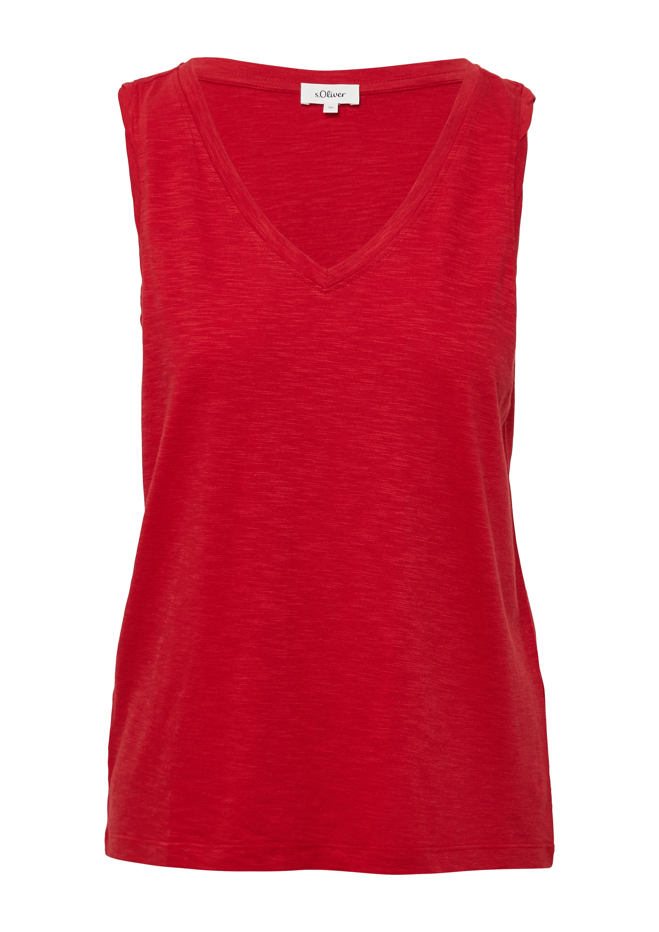 s.Oliver Top in Red: front