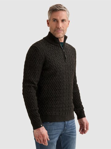 VANGUARD Pullover 'Pullover in a wool blend with half-zip' i sort