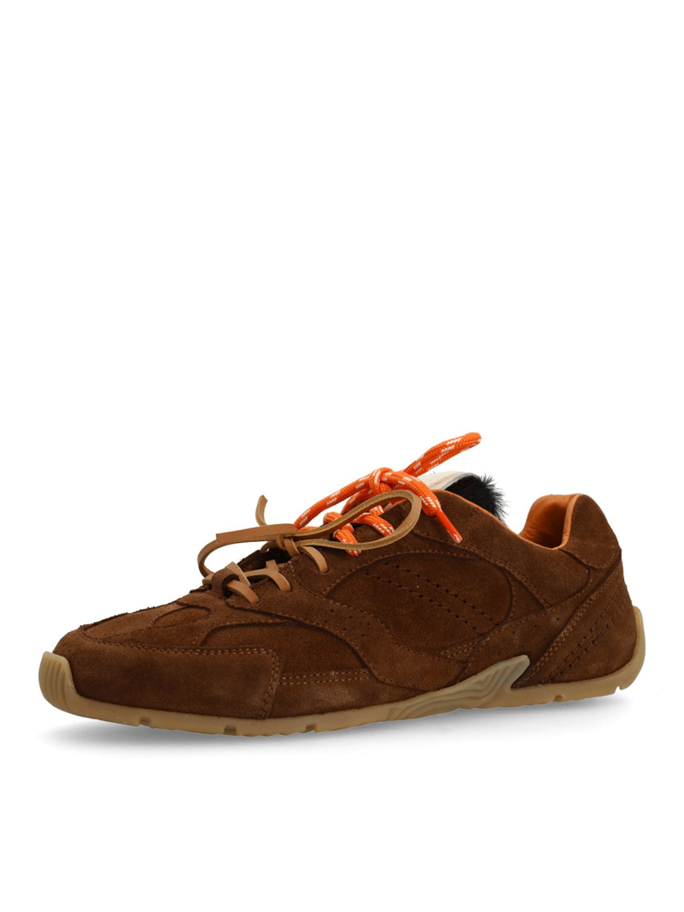 MANFIELD Sneaker in Braun: Vorderseite