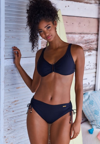 LASCANA Bralette Bikini Top in Black: front