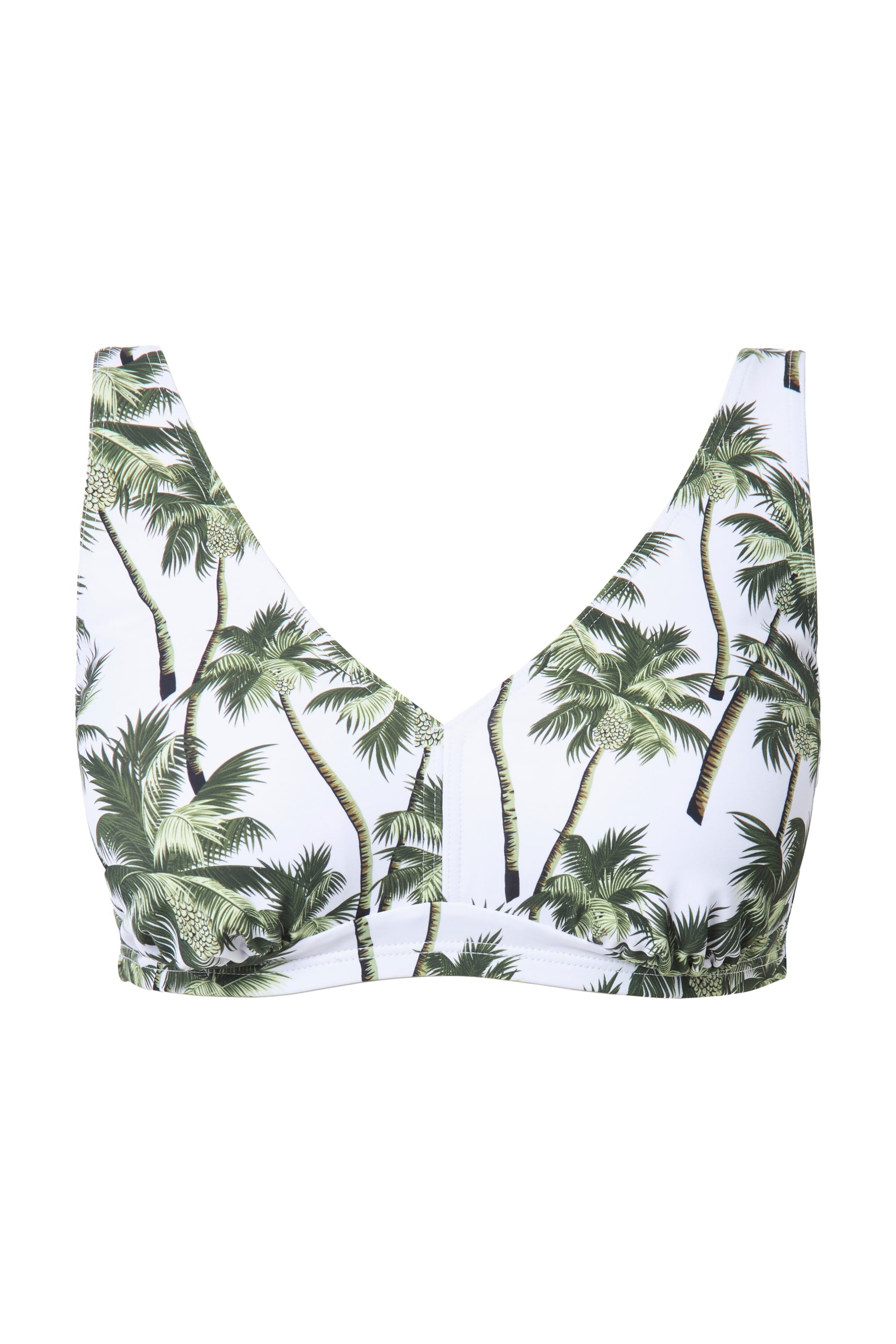 Minimiseur Hauts de bikini Studio Untold en blanc : devant