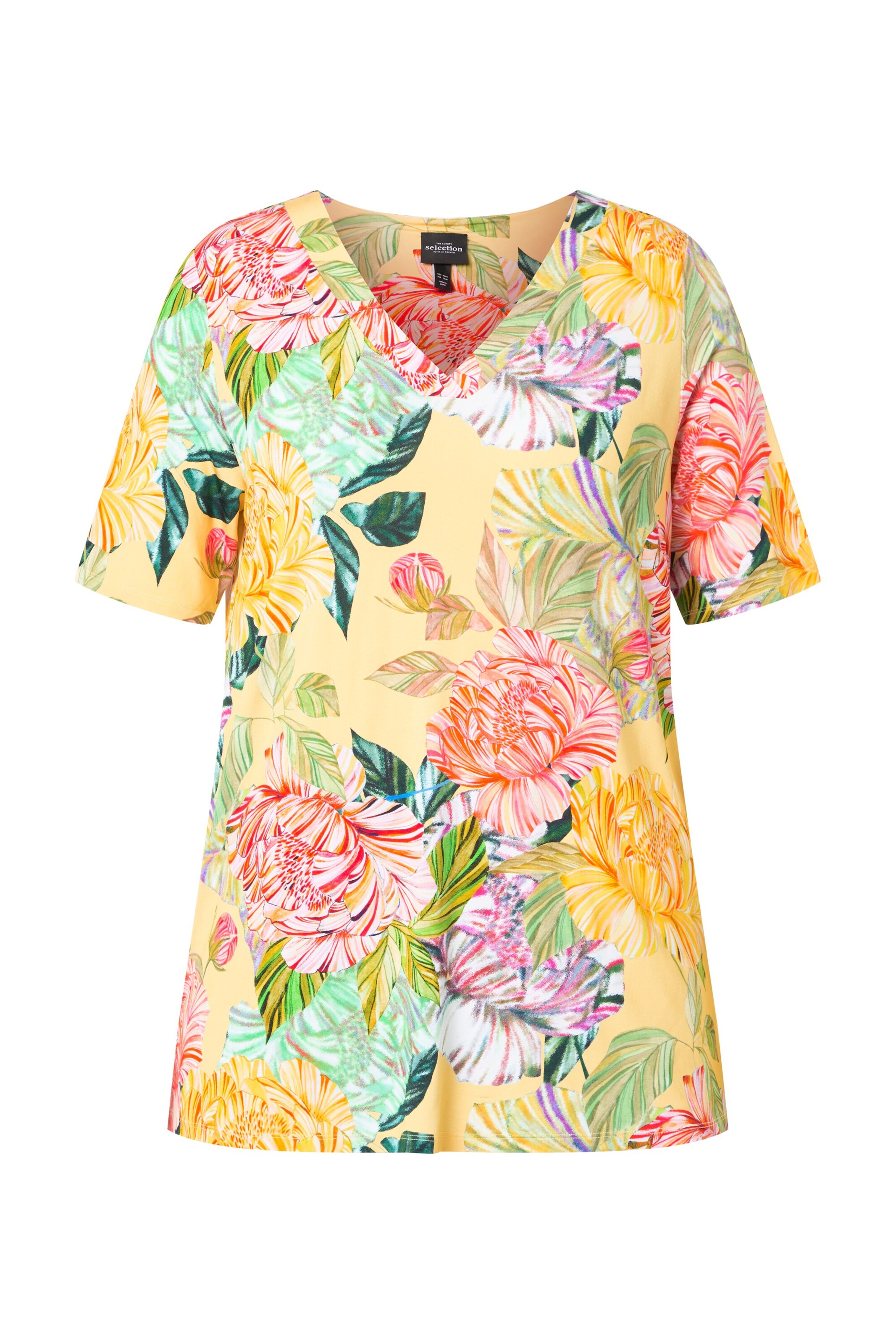 Ulla Popken Shirt in Yellow: front