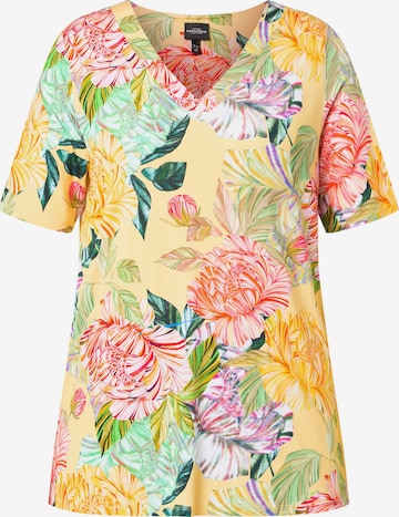 Ulla Popken Shirt in Gelb: Vorderseite