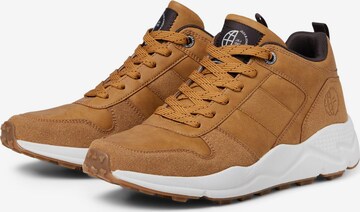 JACK & JONES Sneakers laag 'Wes' in Bruin