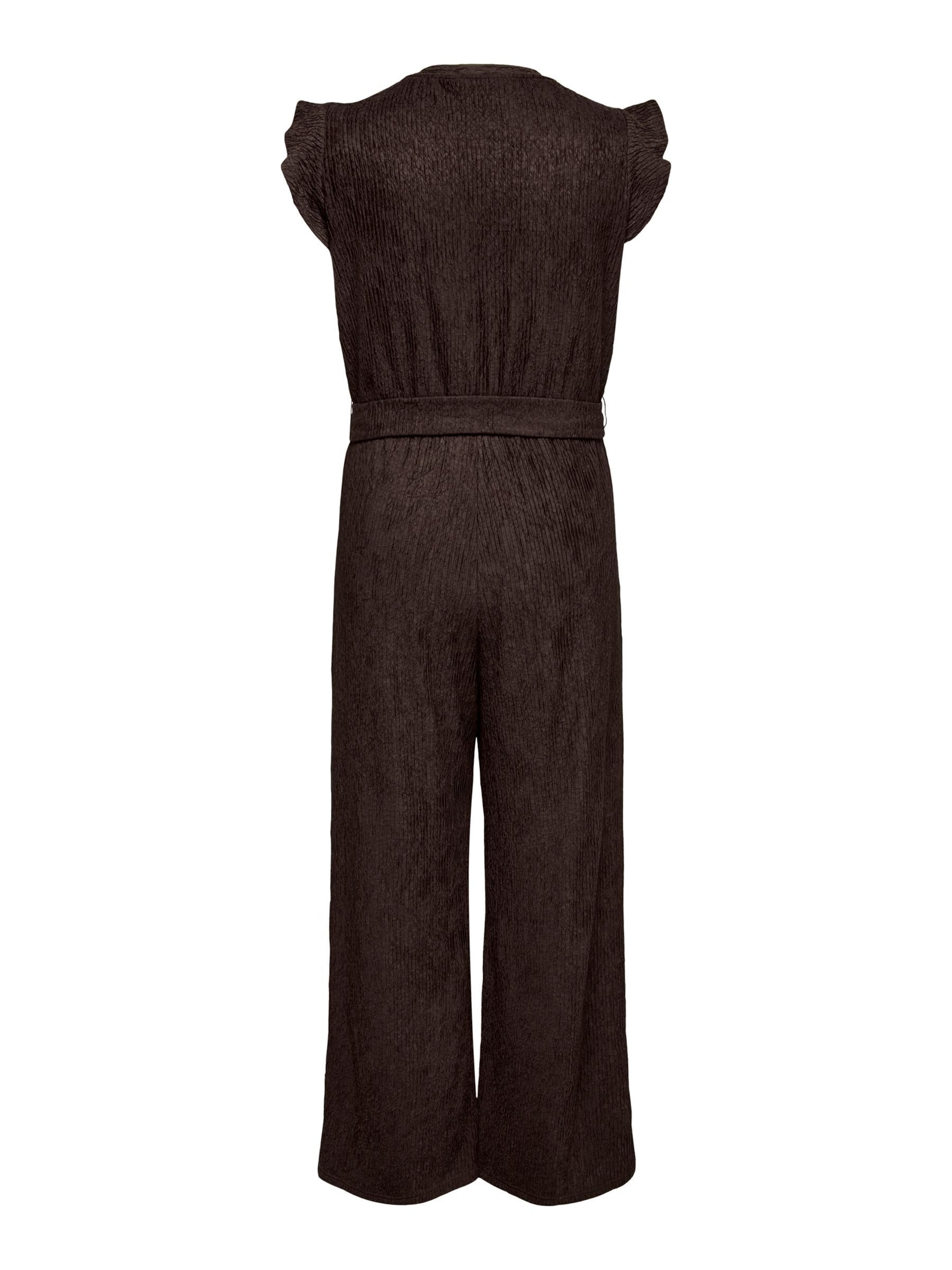 ONLY Carmakoma - Jumpsuit 'CARReina' en marrón