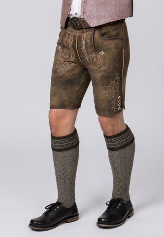 STOCKERPOINT Regular Traditional Pants 'Logan' in Grey