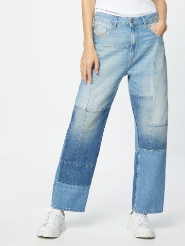 DIESEL Loosefit Jeans 'REGGY' i blå: forside