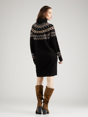 Freequent Knit dress 'MERLA' in Black