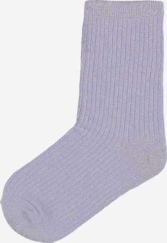 NAME IT Socks 'Ely' in Purple: front
