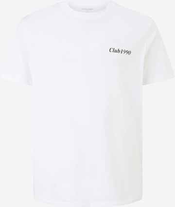 Jack & Jones Plus Bluser & t-shirts 'JJEBRADLEY' i hvid: forside