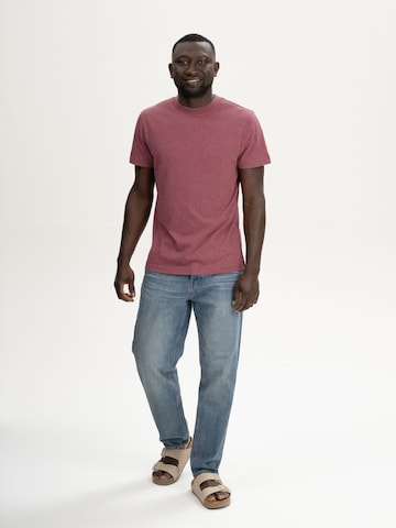 MELA - Camisa 'Avan' em vermelho: frente