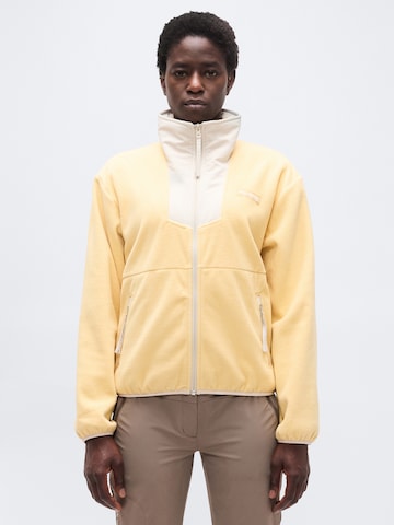 COLUMBIA Λειτουργική ζακέτα φλις 'Sequoia Grove™' σε κίτρινο: μπροστά