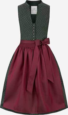 STOCKERPOINT Dirndl 'Anne' in Grün: Vorderseite