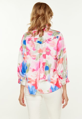 Usha Bluse in Mischfarben