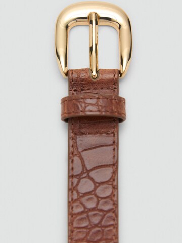 Ceinture 'COQUI' MANGO en marron