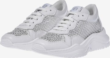 Baldinini Sneakers laag in Zilver