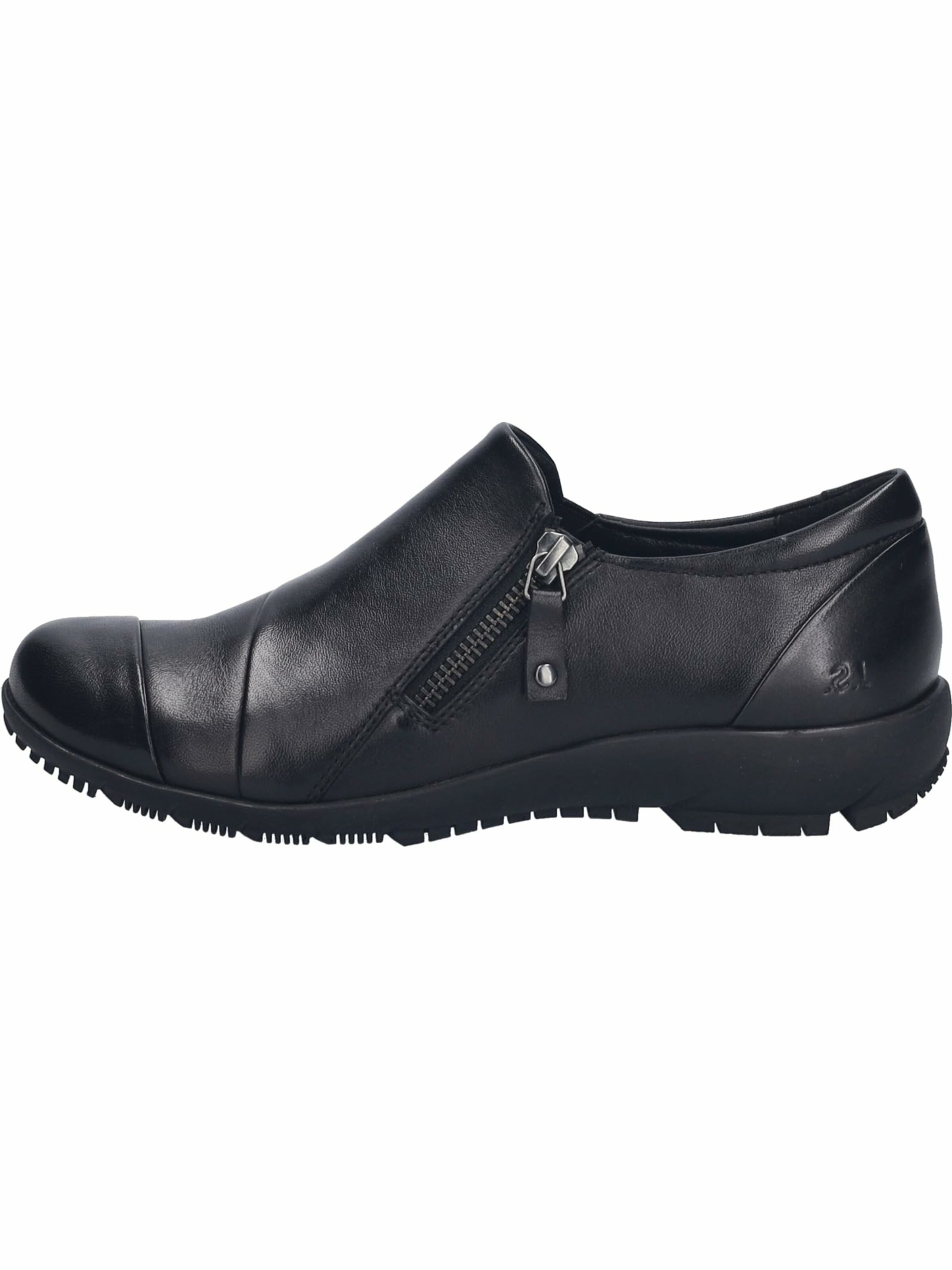 JOSEF SEIBEL Moccasin in Black