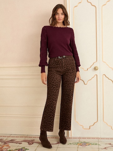 love & roses Pulóver - lila