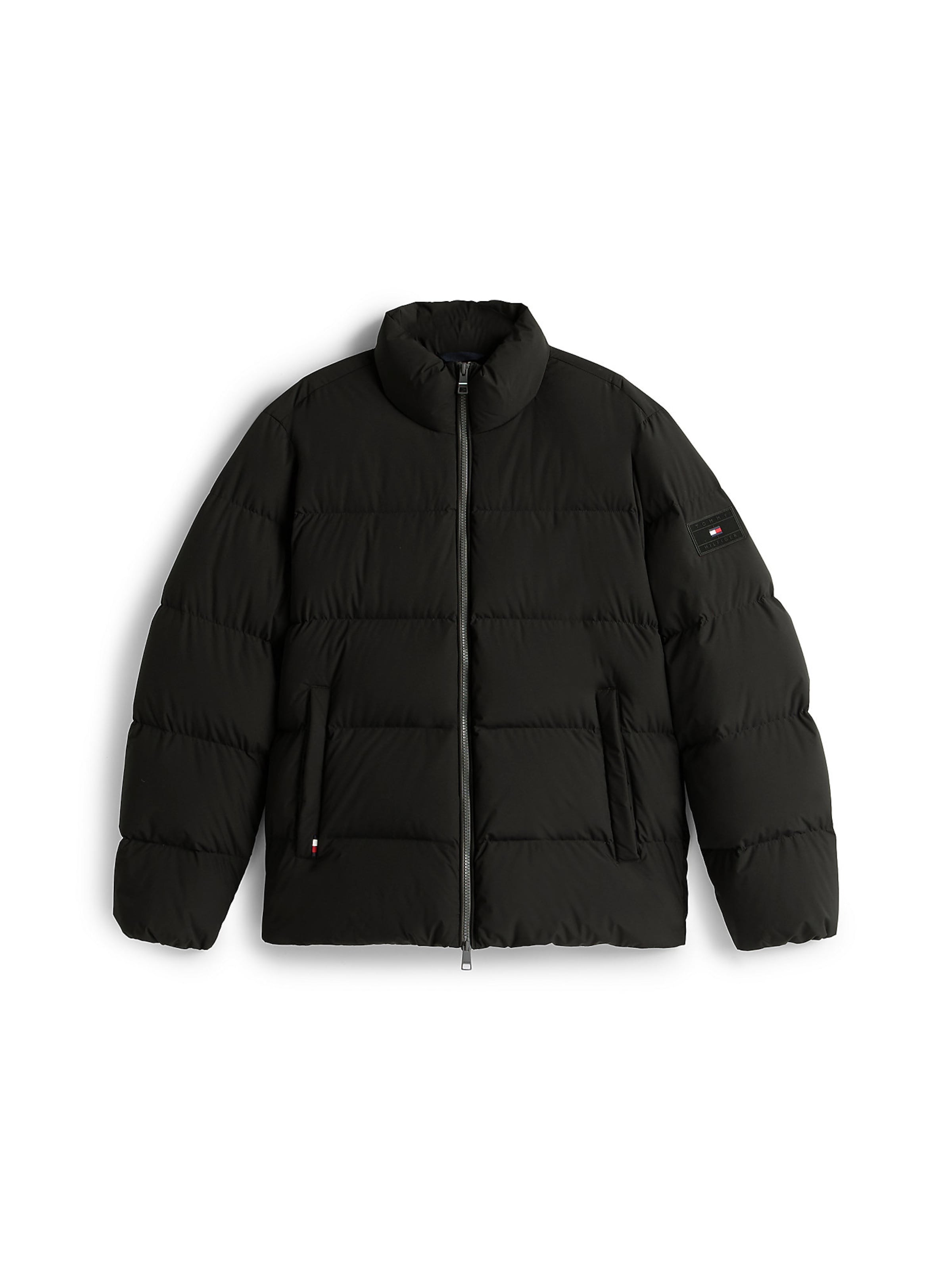 TOMMY HILFIGER Winterjacke in Schwarz: Vorderseite