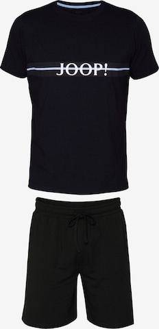 JOOP! Short Pajamas in Black: front