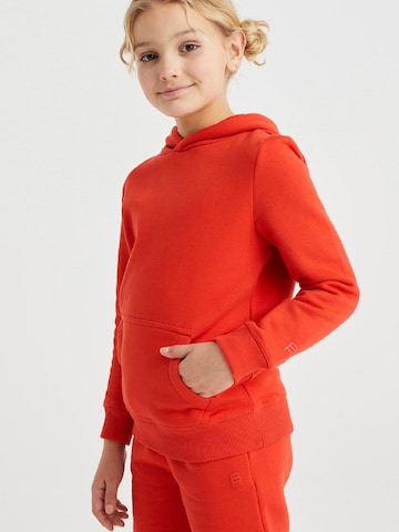 WE Fashion Sweatshirt in Rood: voorkant