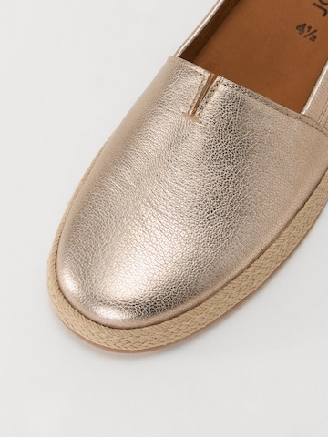 GABOR Espadrilles in Gold