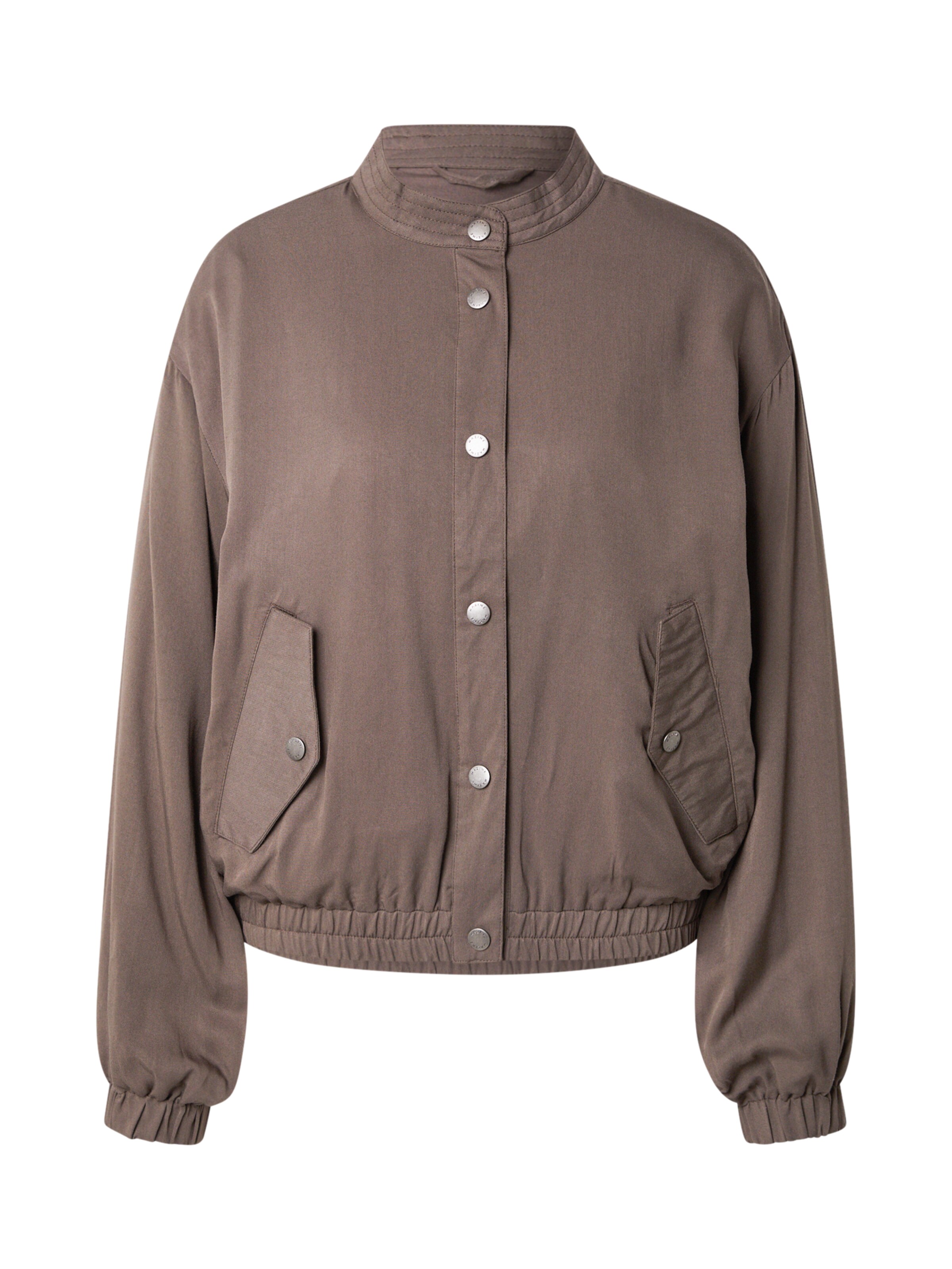 mazine Přechodná bunda – hnědá: přední strana