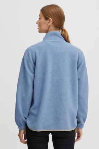 Oxmo Fleecejacke 'Oxpiper' in Blau