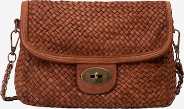 IZIA Shoulder Bag in Brown: front