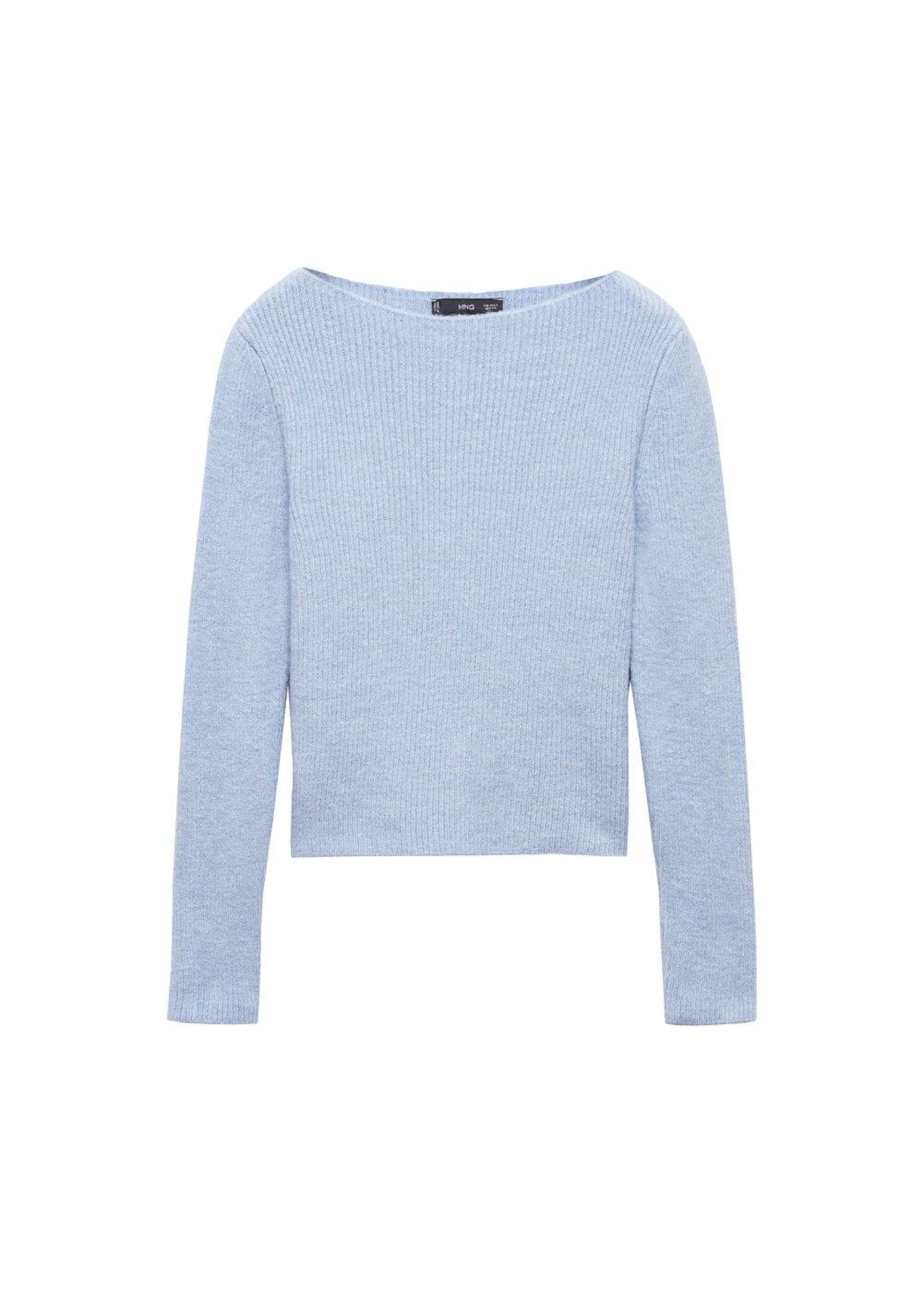 MANGO Pullover 'Rosa' in Blau: Vorderseite
