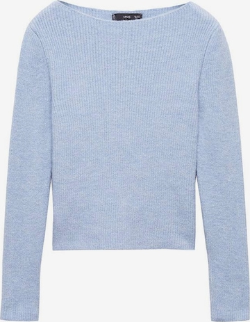 MANGO Sweater 'Rosa' in Blue: front