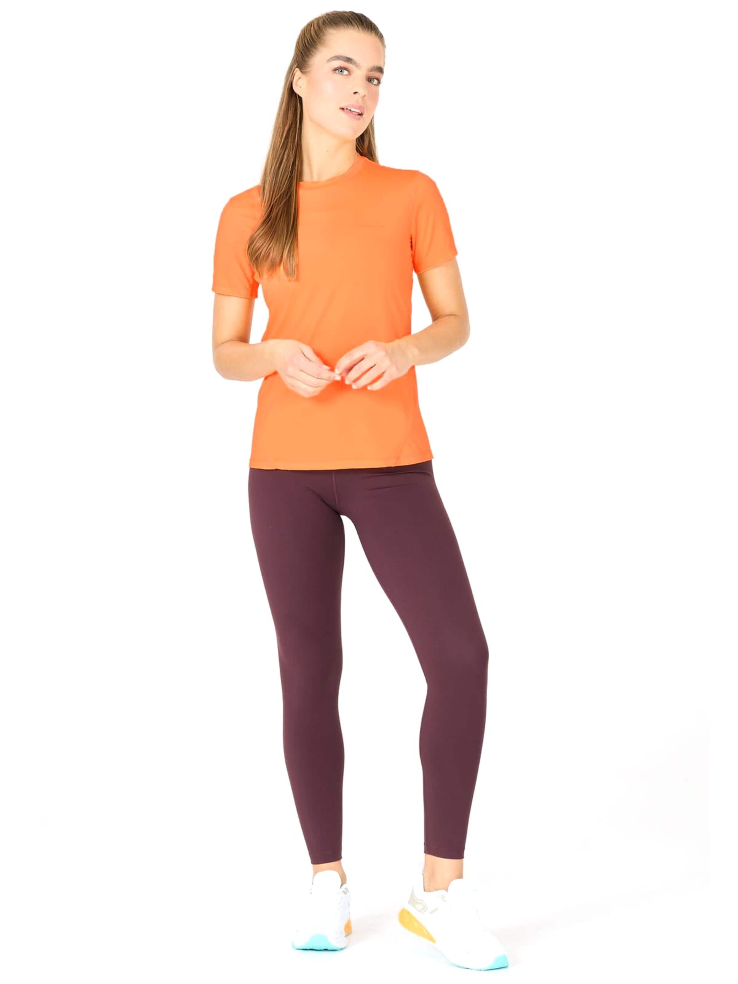T-shirt fonctionnel 'Nan W SS Tee' ENDURANCE en orange