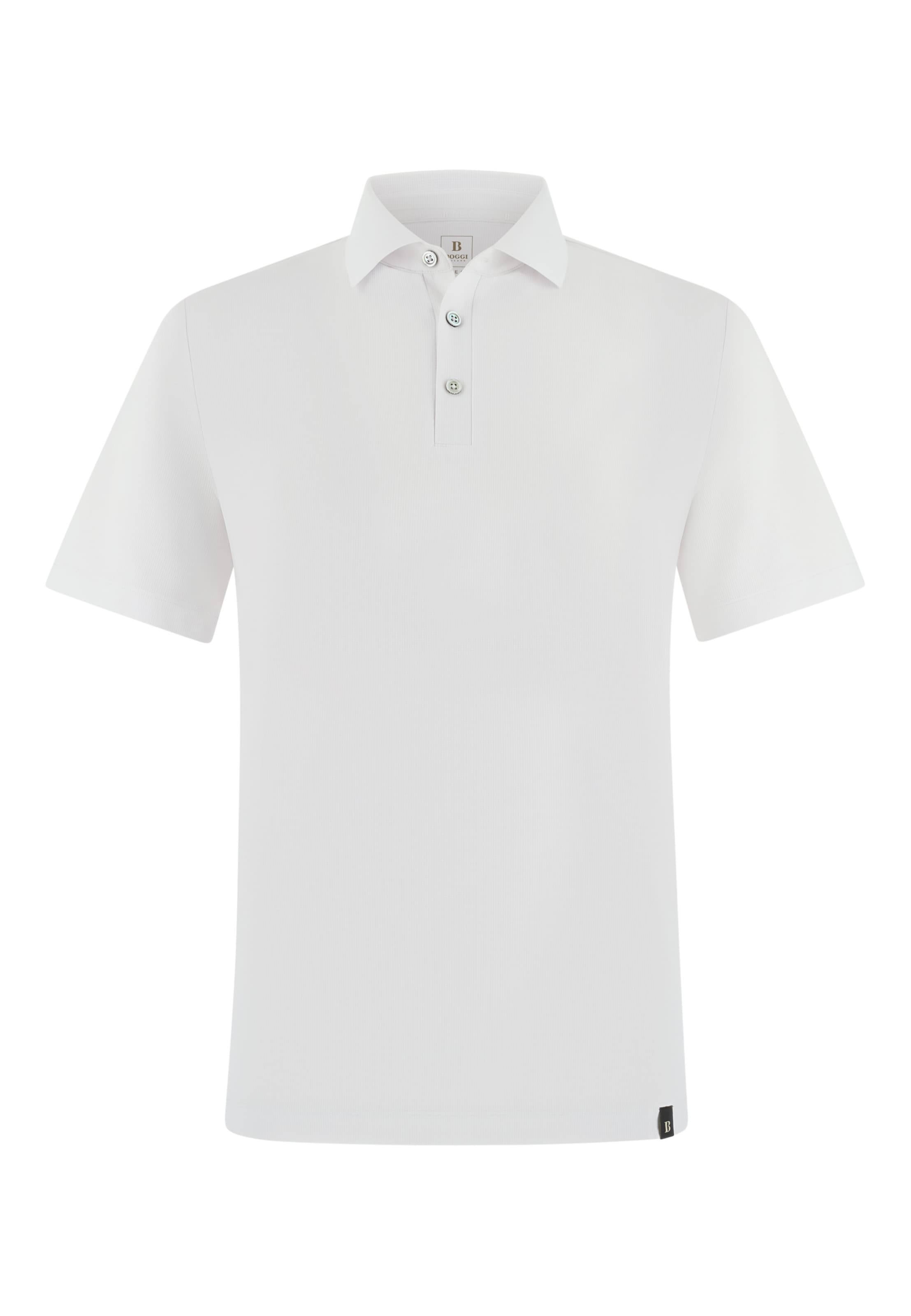 Boggi Milano Shirt in Wit: voorkant