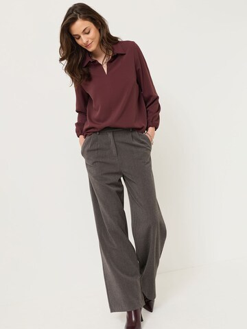 Tamaris Blouse in Brown: front