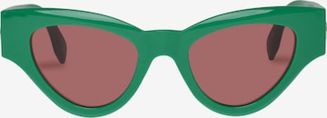 LE SPECS Okulary przeciwsłoneczne 'FANPLASTICO' w kolorze zielony
