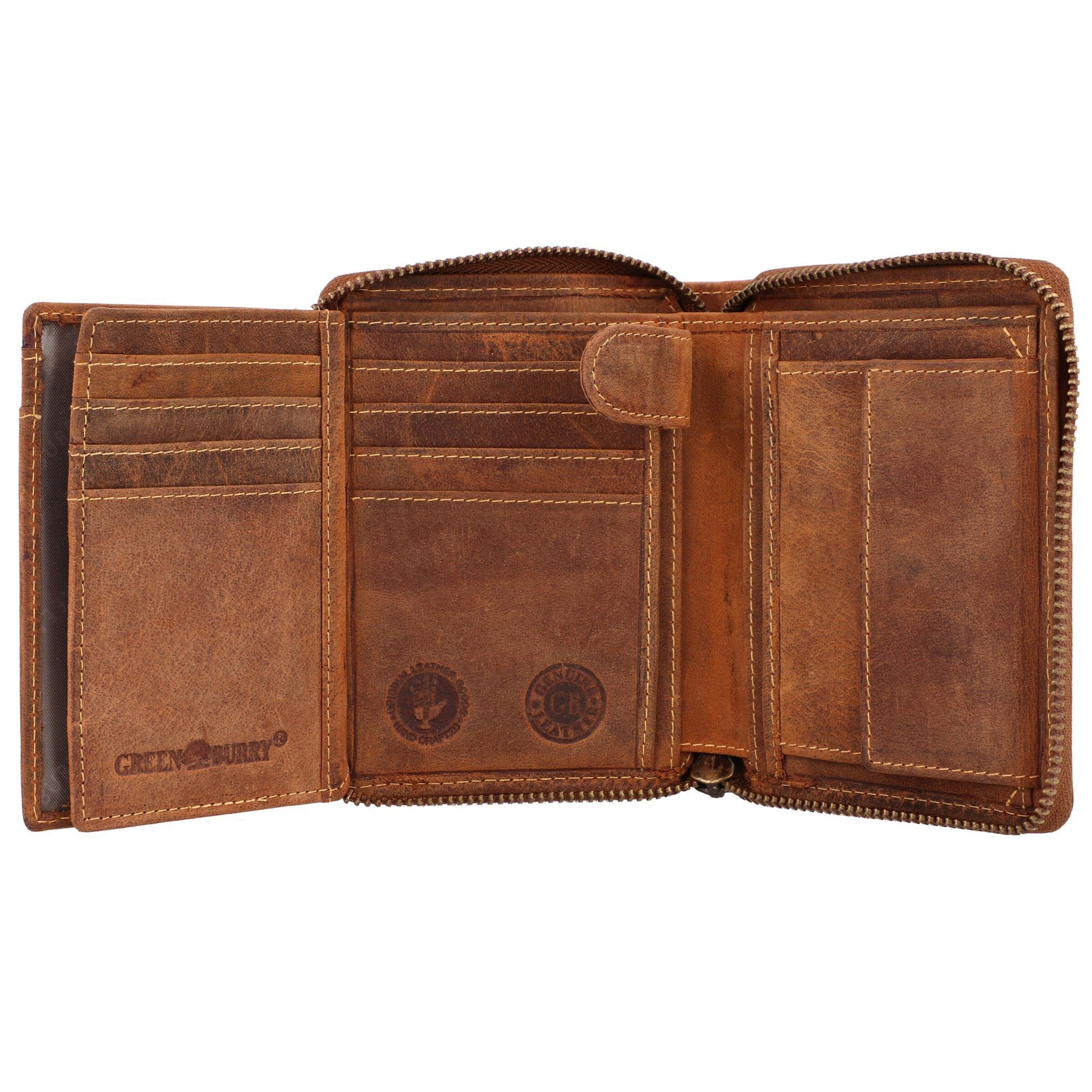 Portamonete di GREENBURRY in marrone