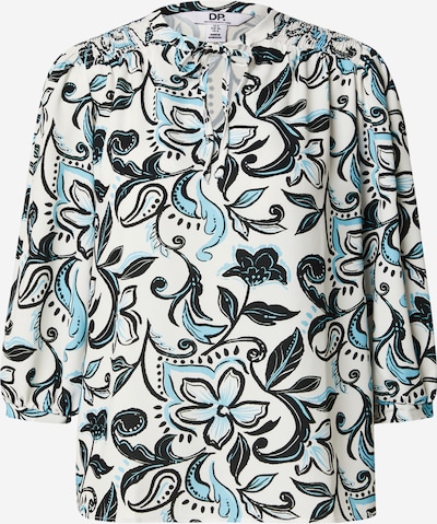 Bluză Dorothy Perkins pe fildeş / bleumarin / azuriu, Vizualizare produs
