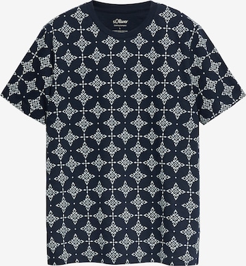 s.Oliver T-Shirt in Blau: Vorderseite