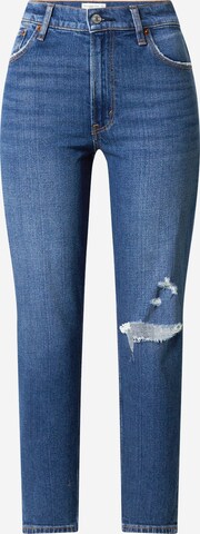 Abercrombie & Fitch Regular Jeans in Blauw: voorkant