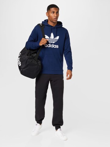 ADIDAS ORIGINALS Sweatshirt 'Adicolor Classics Trefoil' in Blauw