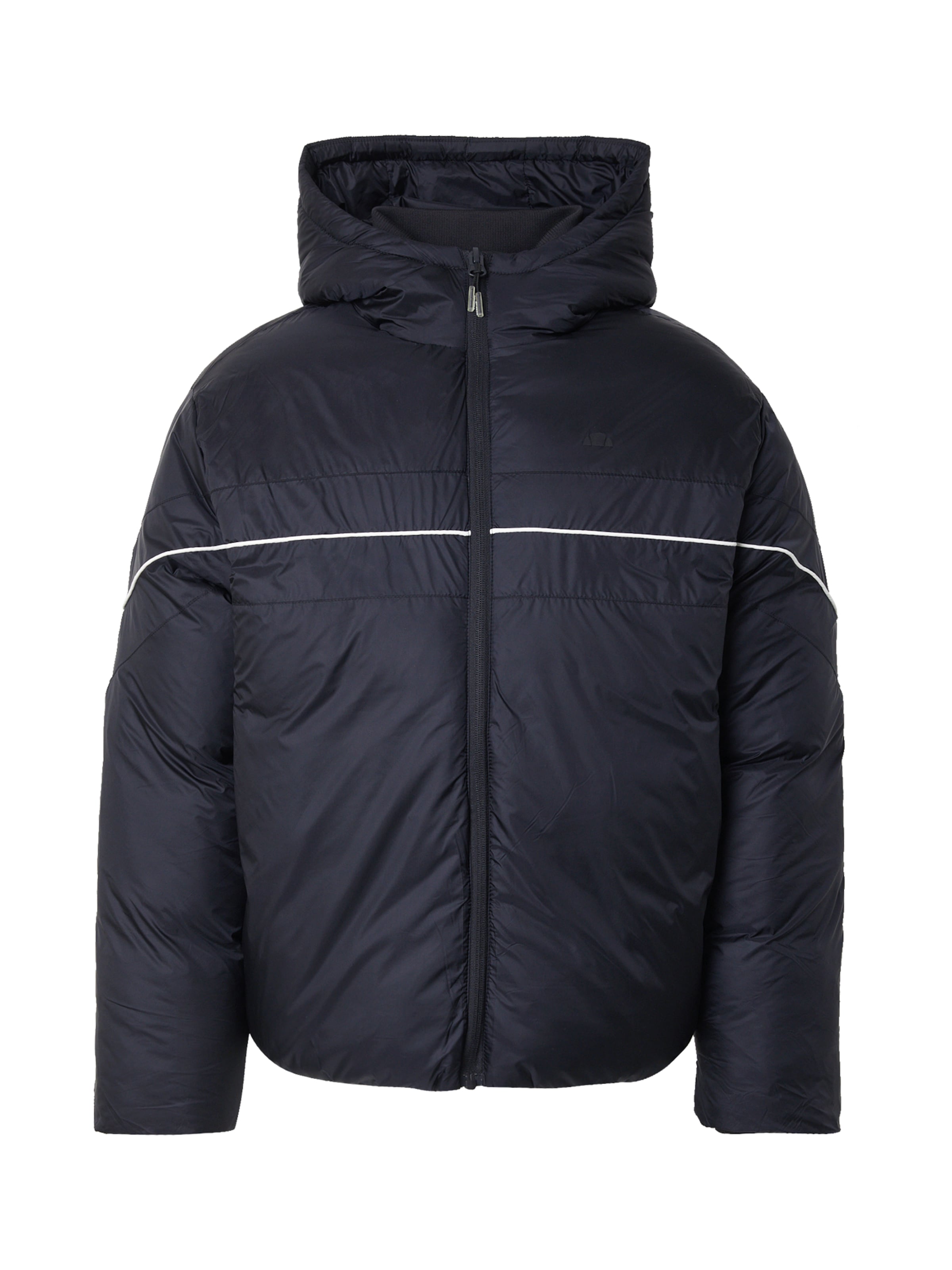 ELLESSE Φθινοπωρινό και ανοιξιάτικο μπουφάν 'Pollas' σε μαύρο: μπροστά