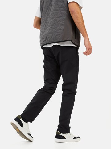 CAMEL ACTIVE Tapered Zip-Off Cargohose im Relaxed Fit in Blau