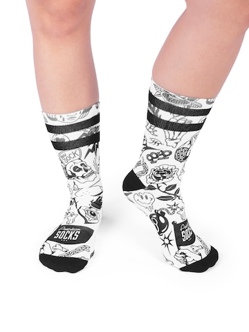 American Socks Socken 'Worth It'‌‌‌‌‌ in Schwarz
