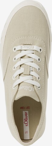 s.Oliver Sneakers laag in Beige