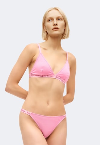 Juicy Couture - Tanga em rosa